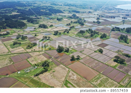 Kisakata Kujukushima aerial view 89557459