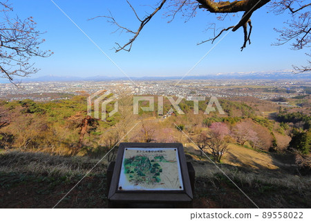 從春日山城跡本丸遺跡(春日山站方向)眺望 從春日山城跡本丸遺跡(春日山站方向)眺望 89558022