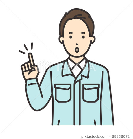 Male worker pose inspiration (without helmet) Male worker pose inspiration (without helmet) 89558071