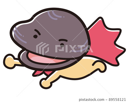 蛤蜊英雄人物插圖 89558121