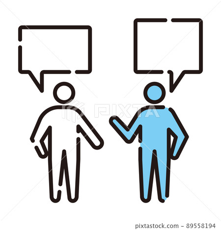 Talk Communication [Business Icon Series] 89558194