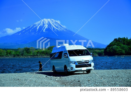 Mt. Fuji, Lake Shoji, Tategohama, Van Life Mt. Fuji, Lake Shoji, Tategohama, Van Life 89558603
