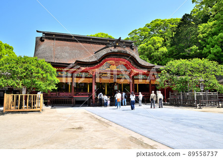 Fukuoka Prefecture Dazaifu Tenmangu Shrine Main Hall 89558737