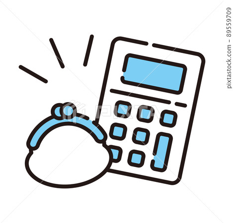 Money tax wallet [Business Icon Series] 89559709