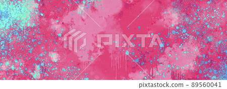 Pink and light blue grunge paint image Pink and light blue grunge paint image 89560041