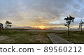 sunrise on the beach 89560212