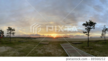 sunrise on the beach sunrise on the beach 89560212