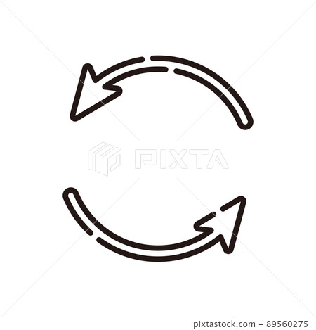 Arrow rotation back 89560275