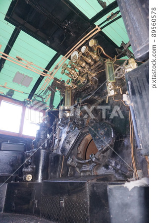 C591 steam locomotive driver's seat driver's seat C591 steam locomotive driver's seat driver's seat 89560578