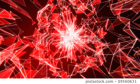 VJ Business Dotted Line Plexus Crystal Red [There is another Ver] 89560631