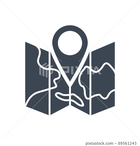 Location vector icon Location vector icon 89561243