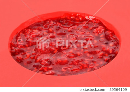 Freeze fruit smoothie in silicone mold. Side view. High resolution photo. Freeze fruit smoothie in silicone mold. Side view. High resolution photo. 89564109