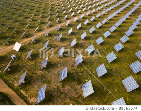 Panels of solar power station Panels of solar power station 89565574