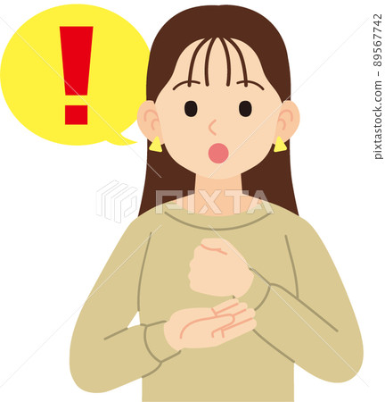 一個穿著令人信服的運動衫的女人_沒有線 一個穿著令人信服的運動衫的女人_沒有線 89567742