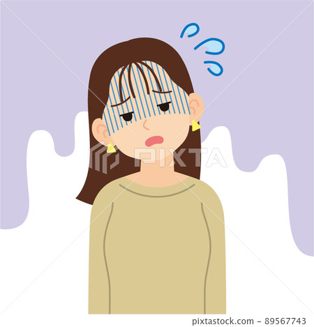 穿著疲倦運動衫的女人 _ 不排隊 89567743