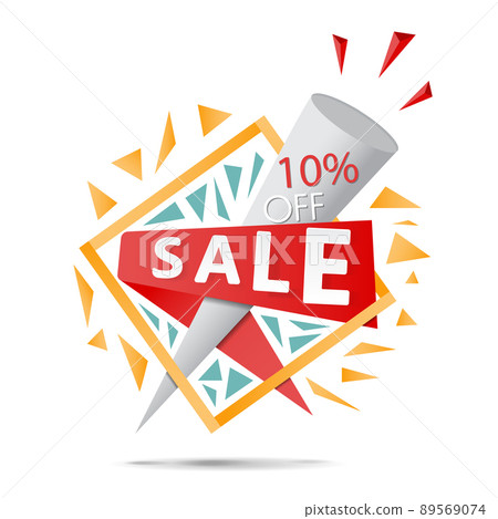 Super Sale poster, banner. Big sale, clearance. Vector illustration. Super Sale poster, banner. Big sale, clearance. Vector illustration. 89569074