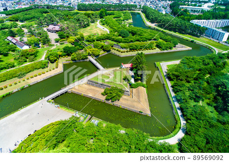 五棱郭,函館,北海道-從五棱郭塔- 五棱郭,函館,北海道-從五棱郭塔- 89569092