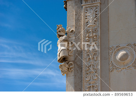 Loggia Palace in Renaissance Style in Brescia Lombardy Italy 89569653