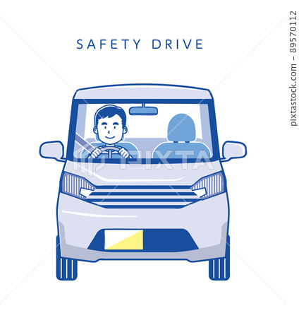 Safe driving male driver Safe driving male driver 89570112