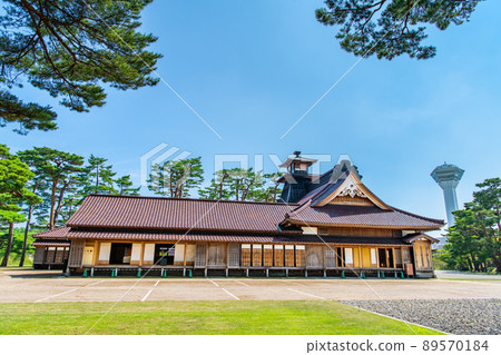 五棱郭、函館市、北海道-函館知事廳和五棱郭塔- 五棱郭、函館市、北海道-函館知事廳和五棱郭塔- 89570184