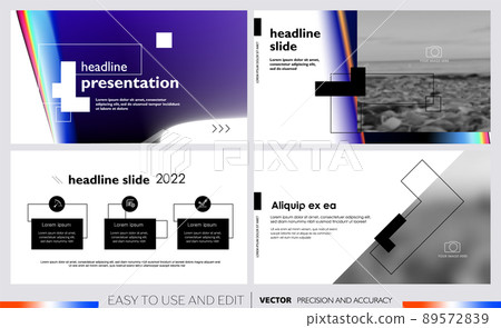 Creative presentation templates elements on a white background. Vector infographics. Use in Presentation, flyer and leaflet, corporate report, marketing, advertising, annual report, banner. 89572839