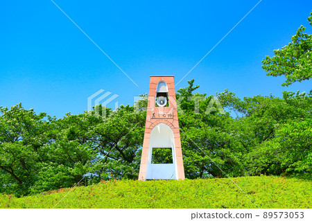 Scenery of the Tower of Beauty, Kuragaike Park, Toyota City 89573053