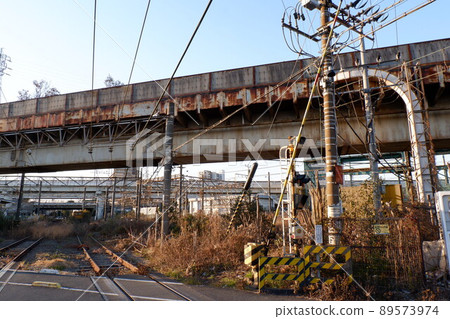 Elevated in Hamakawasaki Station 89573974