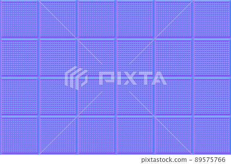 Normal map seamless texture of wall, floor or ceiling pattern 89575766