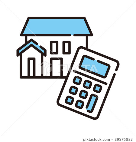 房子預算 [商業圖標系列] 89575882