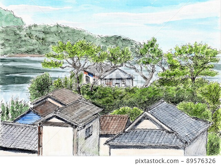 面向日本海的小鎮 89576326