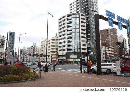 有樂町線金町附近的東京地鐵 有樂町線金町附近的東京地鐵 89576536