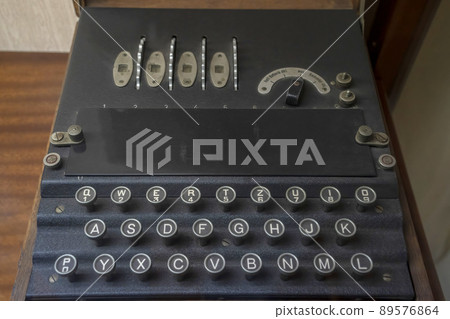 Enigma Nazi German encoding encryption machine II world war crypto cipher device 89576864