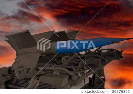 War missile ready to launch attack 89576865