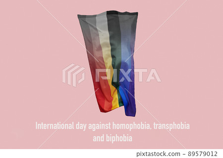 flag against homophobia, transphobia and biphobia 89579012