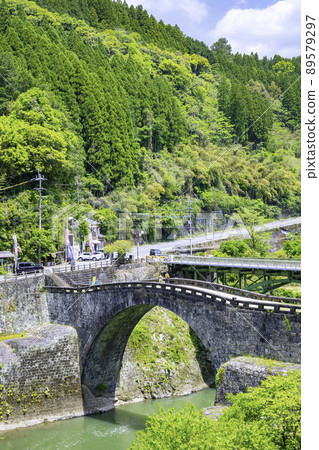 熊本縣美里町的象徵性精神橋樑 熊本縣美里町的象徵性精神橋樑 89579297