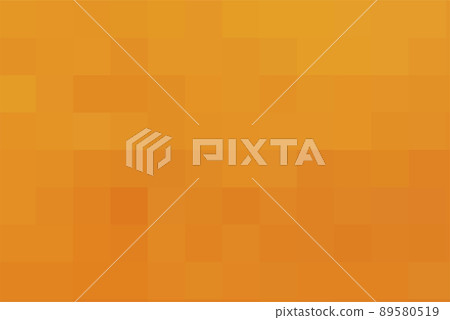 Minimal geometric background. Orange vector background from squares. Beautiful illustration from orange-yellow squares. The template can be used as a autumn background. Abstract Geometric texture from 89580519