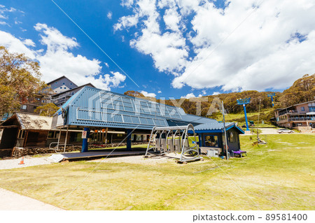 Falls Creek Village in Summer in Australia Falls Creek Village in Summer in Australia 89581400