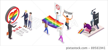 Homophobia concept lgbtq lgbt idahot abuse vector Homophobia concept lgbtq lgbt idahot abuse vector 89581941