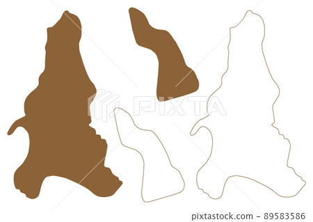 Elobey Grande and Elobey Chico island (Republic of Equatorial Guinea) map vector illustration, scribble scribble sketch Great Elobey and Little Elobey map Elobey Grande and Elobey Chico island (Republic of Equatorial Guinea) map vector illustration, scribble scribble sketch Great Elobey and Little Elobey map 89583586