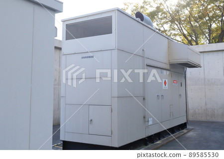 安裝在戶外的柴油發電機 安裝在戶外的柴油發電機 89585530