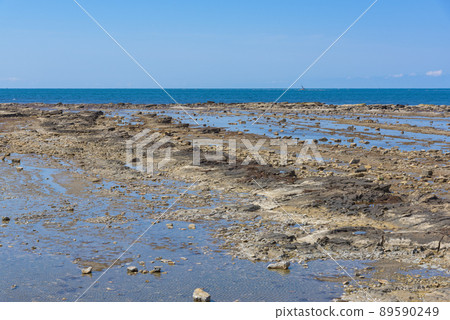 100 selections of Japanese beach Unosaki coast 89590249