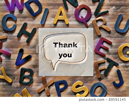 Thank you 3D art Thank you 3D art 89591145