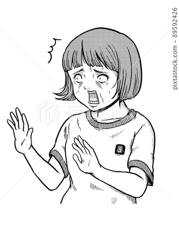 驚訝的女孩 驚訝的女孩 89592426