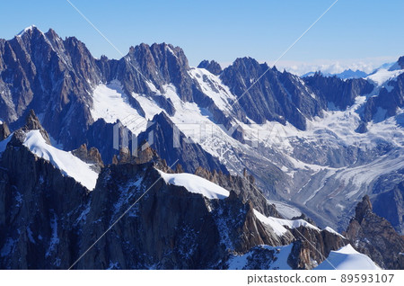 Superb view from Chamonix Mont Blanc Observatory, France Superb view from Chamonix Mont Blanc Observatory, France 89593107