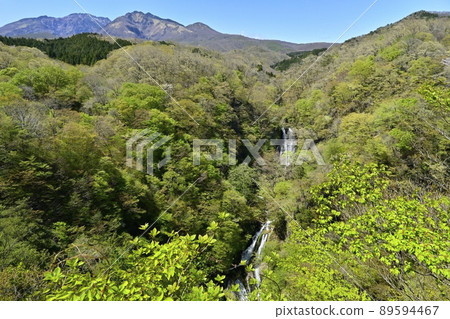 View of Nikko Kirifuri Falls and the Memine Mountain Range from the observatory View of Nikko Kirifuri Falls and the Memine Mountain Range from the observatory 89594467