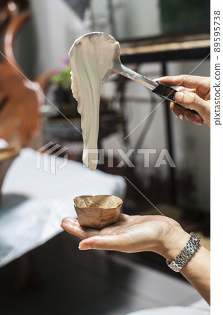 Making Dough Dessert Making Dough Dessert 89595738