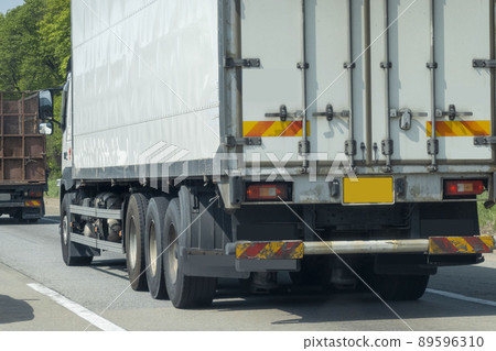 container truck on highway 89596310