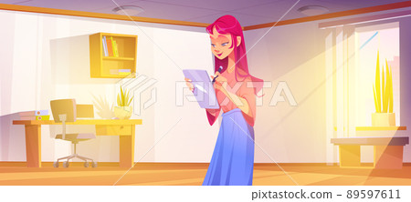 Interior designer draw on digital tablet in office Interior designer draw on digital tablet in office 89597611