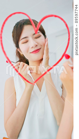 woman self love concept 89597744