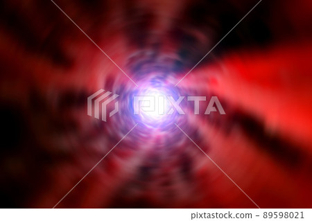 Background material with the image of a warp in outer space (image of a wormhole) 89598021